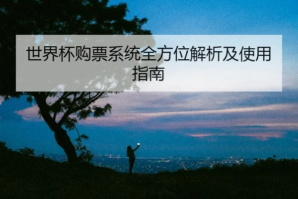 世界杯购票系统全方位解析及使用指南